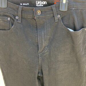 Black Straight Fit Jeans Boys - Never Worn